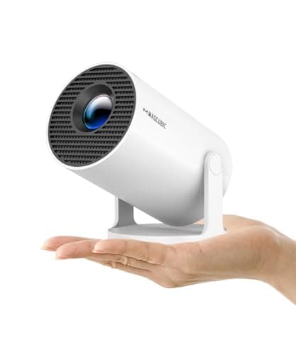 Magcubic HY300 PRO Mini Projector with WiFi and Bluetooth, 4K Support, Auto Keystone, 180 Degree Rotation