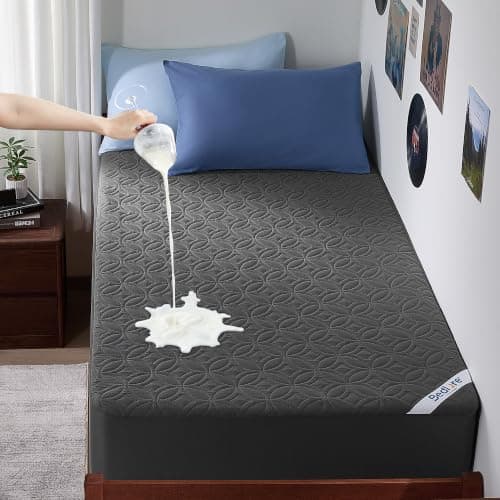 BEDLORE Waterproof Deep-Pocket Twin XL Mattress Protector
