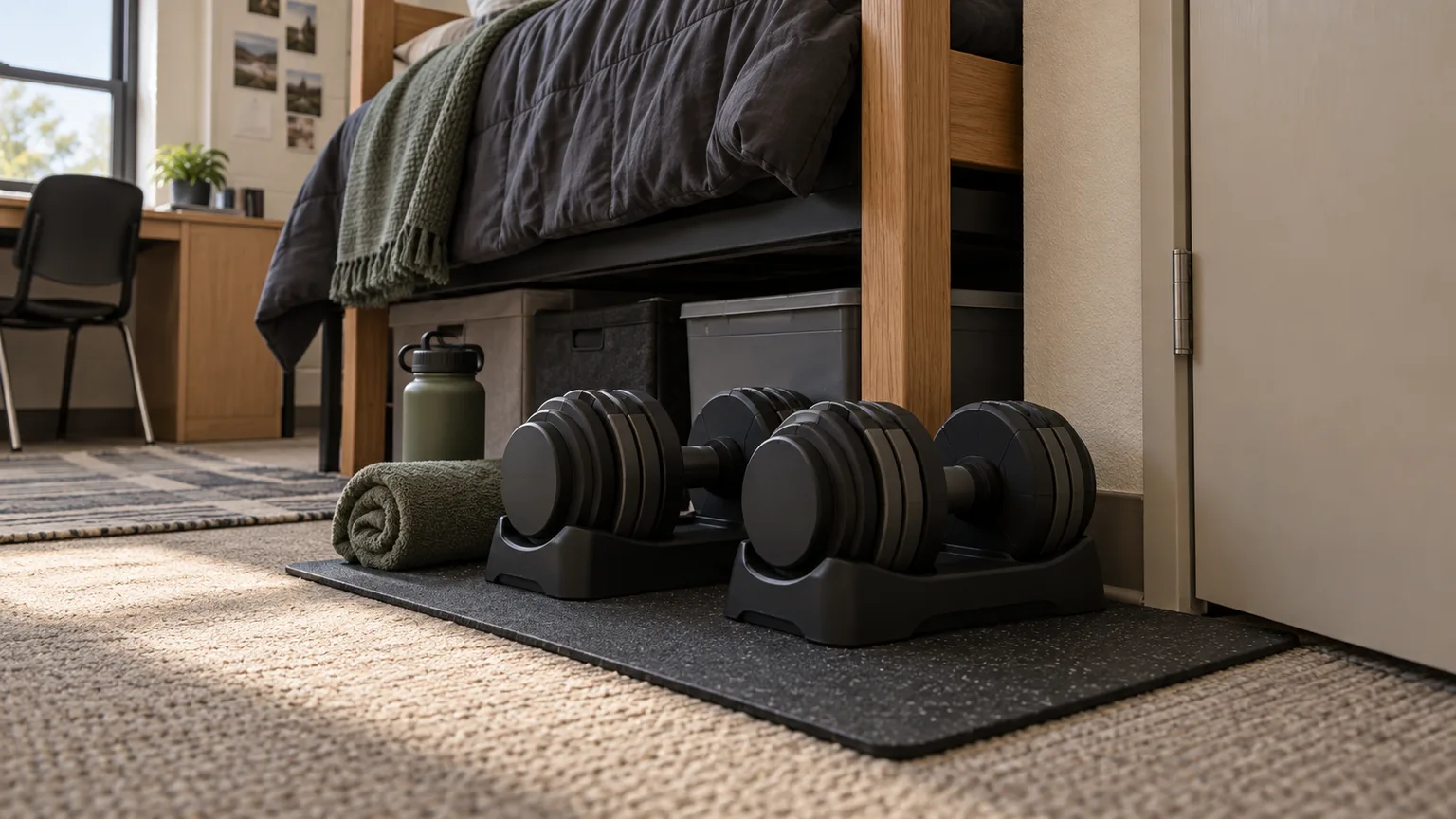 Best Adjustable Dumbbells for a Dorm Room or Small Space (2026)