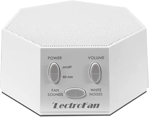 LectroFan Classic High Fidelity White Noise Machine — Recommended per expert consensus