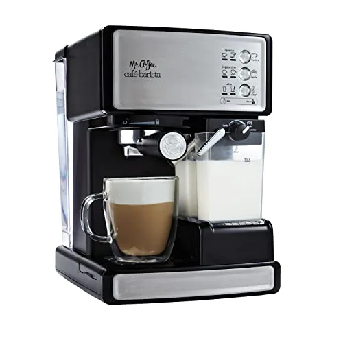 Mr. Coffee Cafe Barista BVMC-ECMP1000 Espresso & Cappuccino Maker (1000W)
