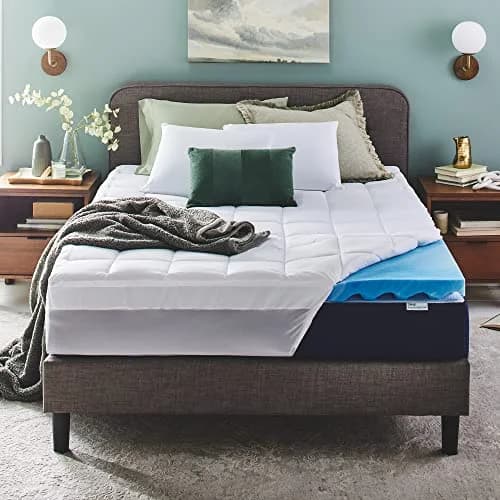 Sleep Innovations 4-Inch Dual Layer Twin XL