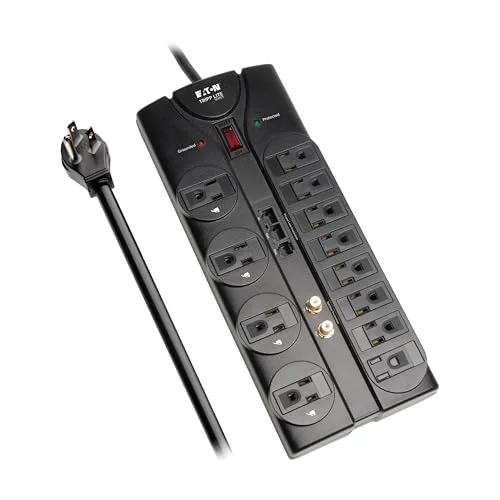 Tripp Lite TLP1208SAT Surge Protector